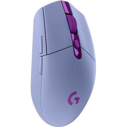 Mouse Inalámbrico Logitech G G305 Lightspeed Lila 1665549-REG