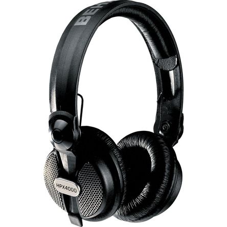 Auriculares DJ Behringer HPX4000 Cerrados, Diseño Over-Ear, Conductor Dinámico de 40mm, Respuesta de 1821157-REG