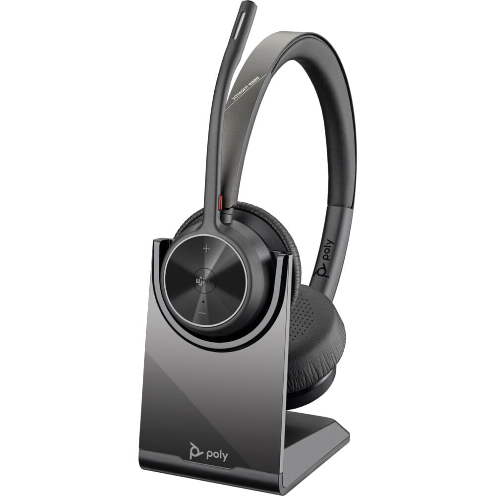 Auriculares Estéreo Bluetooth Poly Voyager 4320 con Dongle USB-C BT700 y Base de Carga - Certificado 1805184-REG Auriculares Estéreo Bluetooth Poly Voyager 4320 con Dongle USB-C BT700 y Base de Carga - Certificado 1805184-REG