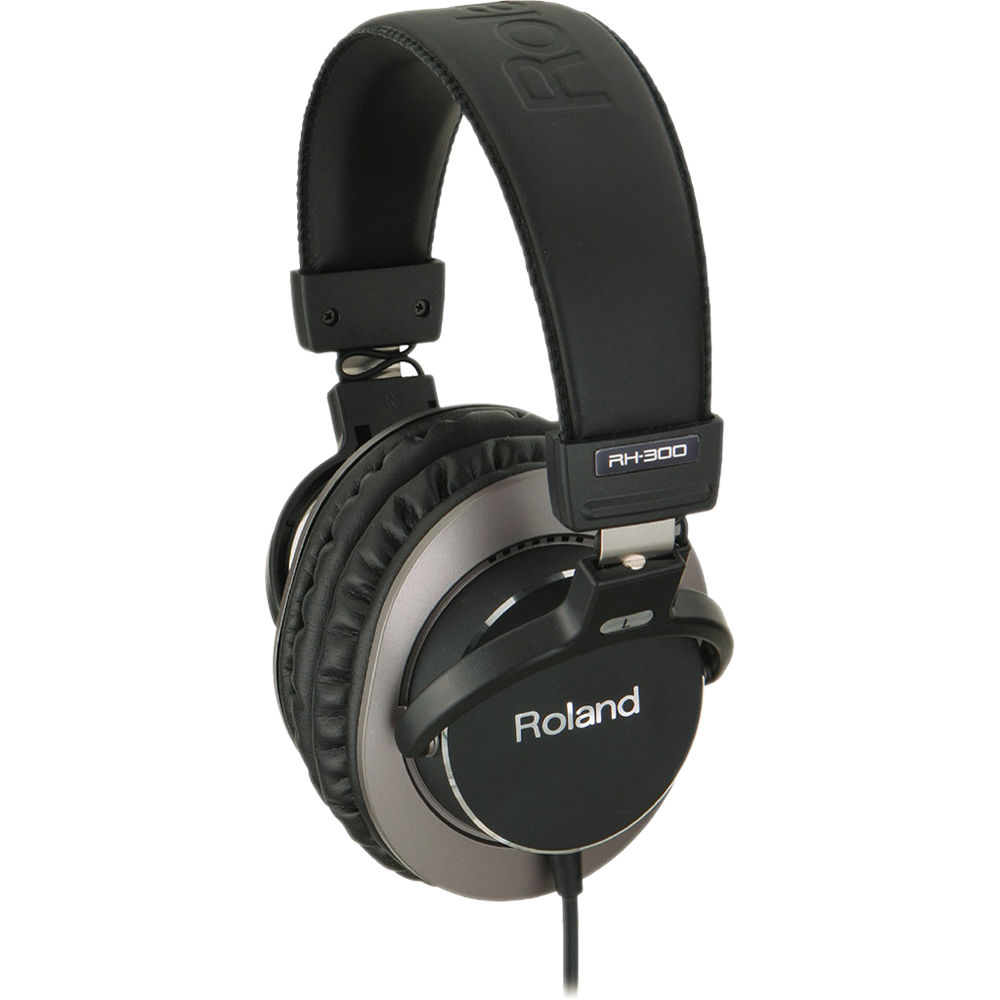 Auriculares de Estudio Circumaurales Roland RH-300 con Controladores de Neodimio de 45mm y Respuesta 429629-REG Auriculares de Estudio Circumaurales Roland RH-300 con Controladores de Neodimio de 45mm y Respuesta 429629-REG