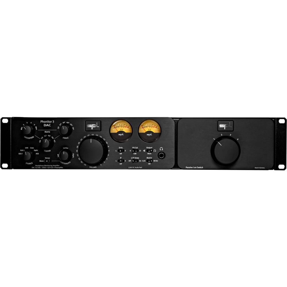 SPL Phonitor 3: Amplificador de Auriculares, Controlador de Monitores y DAC con Expansor de Rack, Ch 1765696-REG SPL Phonitor 3: Amplificador de Auriculares, Controlador de Monitores y DAC con Expansor de Rack, Ch 1765696-REG