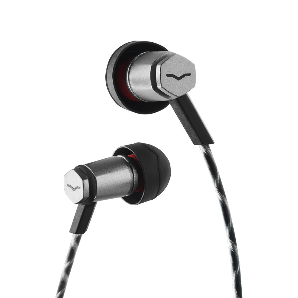 Auriculares In-Ear V-MODA Forza Metallo con Micrófono y Control Remoto (Android, Negro Gunmetal) - D 1300761-REG Auriculares In-Ear V-MODA Forza Metallo con Micrófono y Control Remoto (Android, Negro Gunmetal) - D 1300761-REG