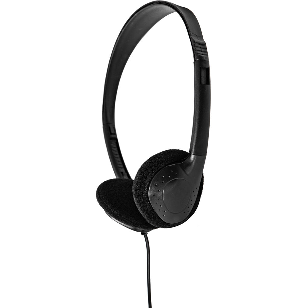 Auriculares Plegables Básicos Anywhere Cart AC-BASIC-HPH para Estudiantes, Diseño Ligero, Conector T 1621507-REG Auriculares Plegables Básicos Anywhere Cart AC-BASIC-HPH para Estudiantes, Diseño Ligero, Conector T 1621507-REG