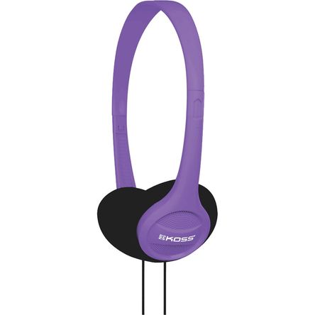 Auriculares Koss KPH7 On-Ear (Violeta) - Diadema Ajustable, Diseño Ligero, Cable de 4', Garantía Lim 1071690-REG