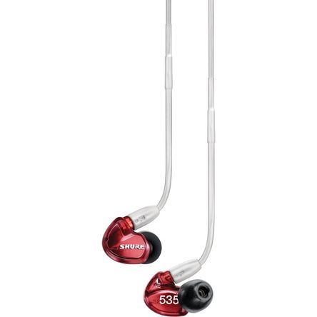 Auriculares In-Ear Estéreo Shure SE535 con Aislamiento de Sonido, MicroDrivers Triple, Ajuste Ergonó 1404206-REG Auriculares In-Ear Estéreo Shure SE535 con Aislamiento de Sonido, MicroDrivers Triple, Ajuste Ergonó 1404206-REG