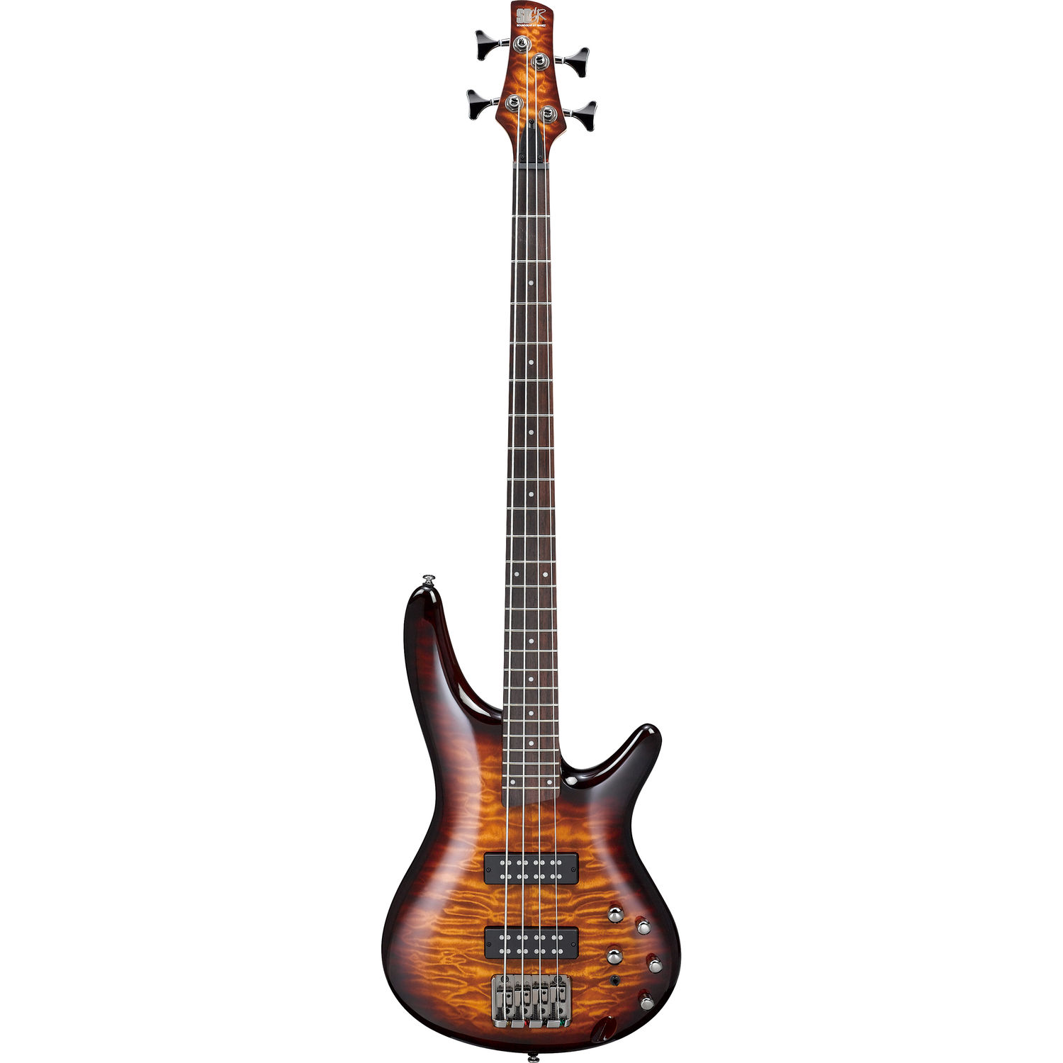 bajo Eléctrico Ibanez Sr400Eqm Sr Standard Series Dragon Eye Burst