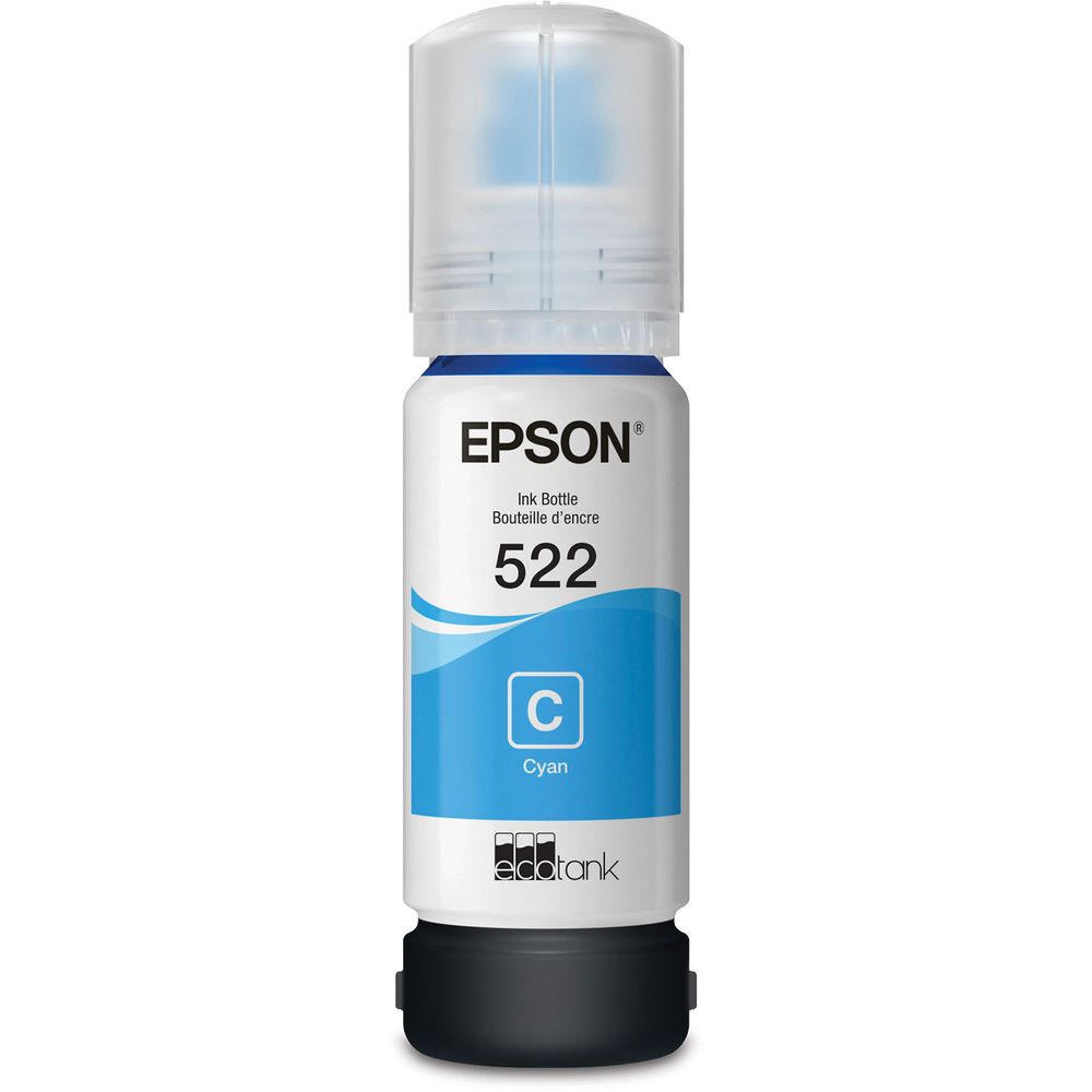 Tinta Epson T522 Cyan 65Ml Botella de Tinta 1486383-REG Tinta Epson T522 Cyan 65Ml Botella de Tinta 1486383-REG