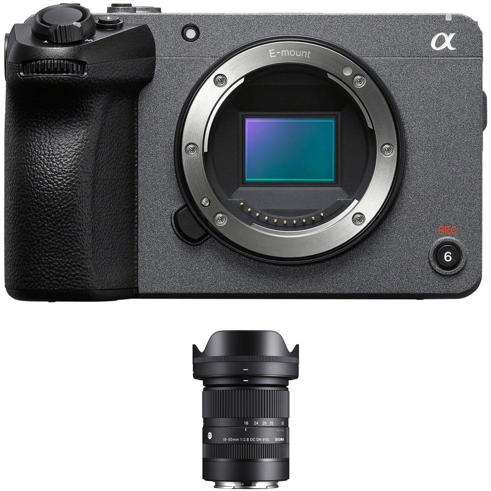 Kit de Cámara Digital Sony Fx30 con Lente de 18 50Mm 1780633-REG Kit de Cámara Digital Sony Fx30 con Lente de 18 50Mm 1780633-REG