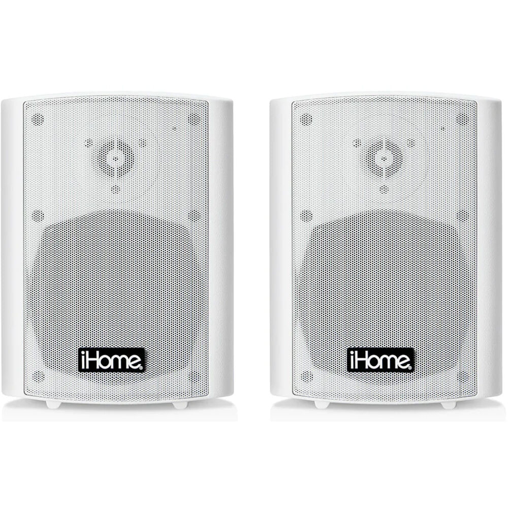 Altavoces Activos Bluetooth para Exteriores Ihome Ihsi W400Bt Pr Wht Blanco Par 1775287-REG Altavoces Activos Bluetooth para Exteriores Ihome Ihsi W400Bt Pr Wht Blanco Par 1775287-REG