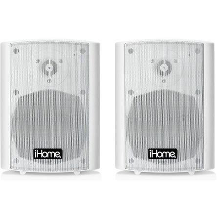 Altavoces Activos Bluetooth para Exteriores Ihome Ihsi W400Bt Pr Wht Blanco Par 1775287-REG