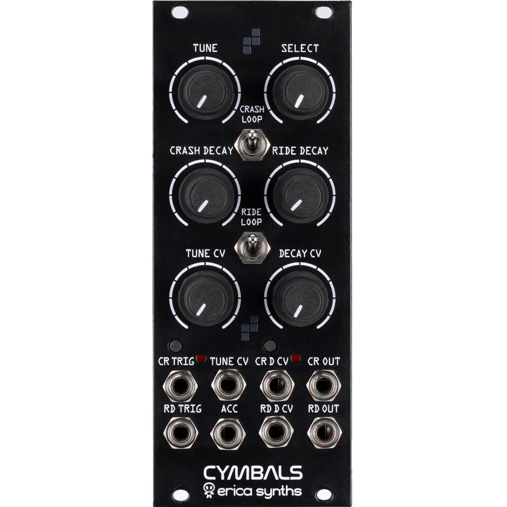 Módulo Eurorack Erica Synths Cymbals (10 HP) - Módulo Híbrido Digital/Analógico con 10 Sets de Muest 1763520-REG Módulo Eurorack Erica Synths Cymbals (10 HP) - Módulo Híbrido Digital/Analógico con 10 Sets de Muest 1763520-REG