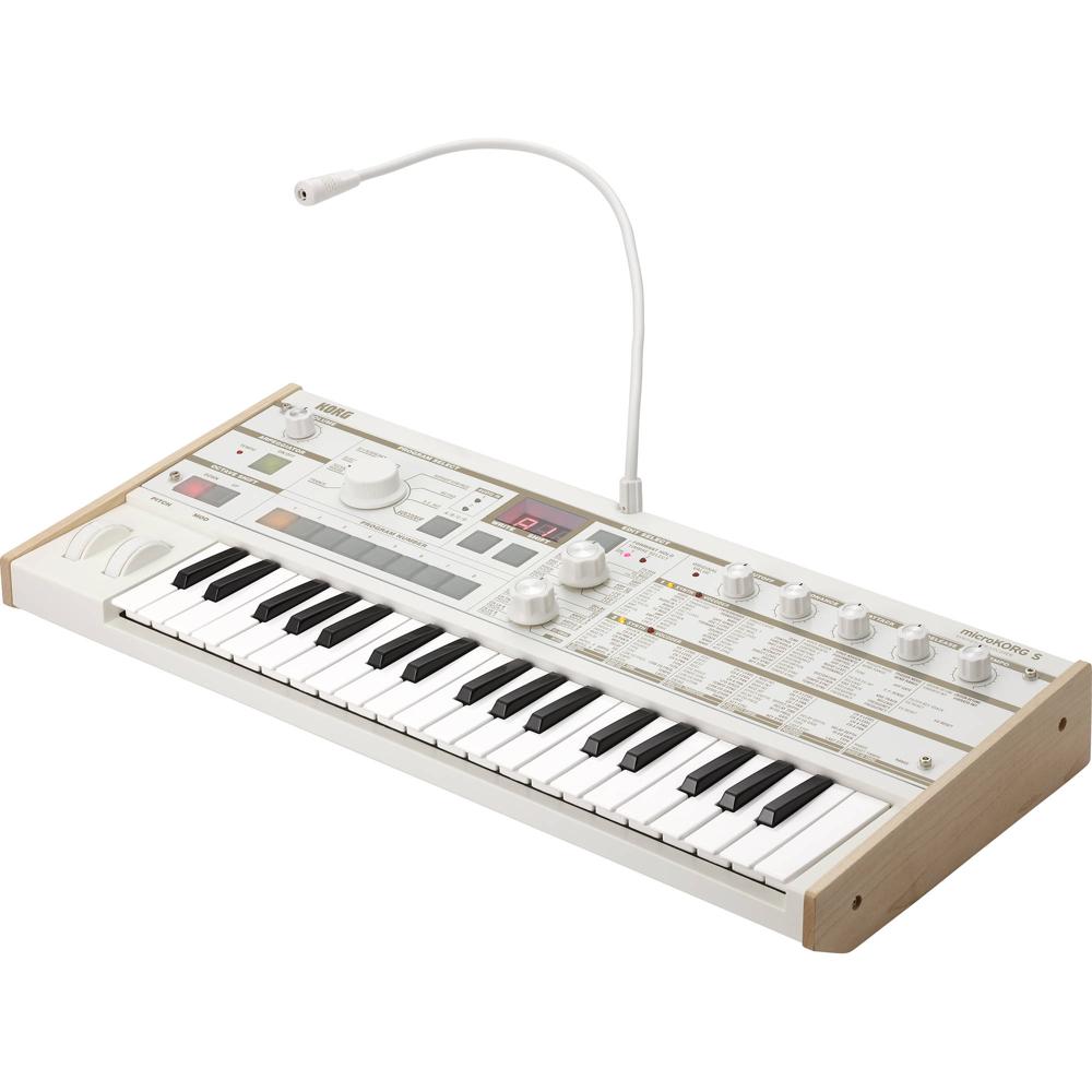 Korg microKORG S: Sintetizador/Vocoder con 37 Teclas Mini Sensibles a la Velocidad, Vocoder de 8 Can 1278735-REG Korg microKORG S: Sintetizador/Vocoder con 37 Teclas Mini Sensibles a la Velocidad, Vocoder de 8 Can 1278735-REG