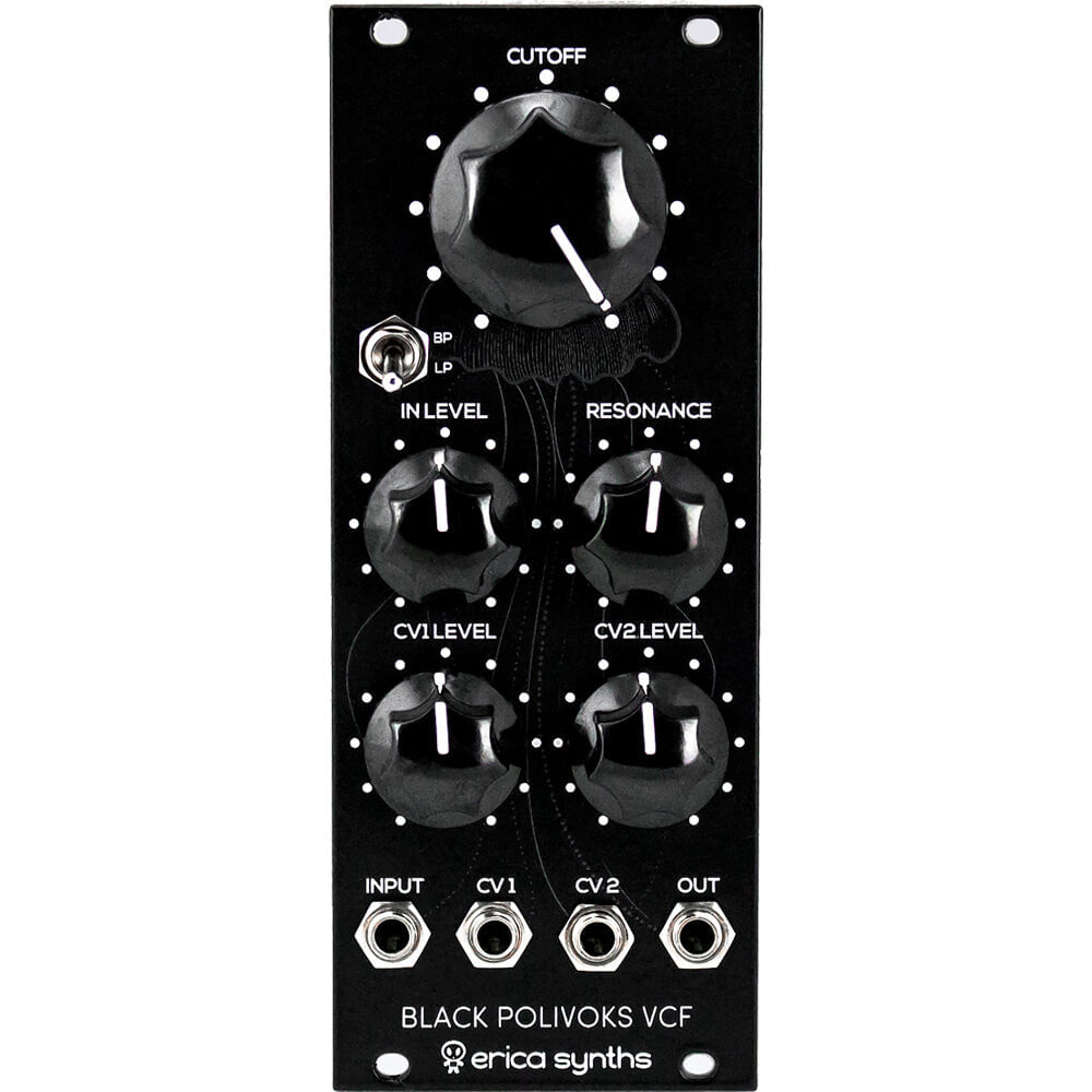 Módulo Eurorack Erica Synths Black Polivoks VCF V2 (10 HP) - Recreación Auténtica del Sonido Polivok 1763349-REG Módulo Eurorack Erica Synths Black Polivoks VCF V2 (10 HP) - Recreación Auténtica del Sonido Polivok 1763349-REG