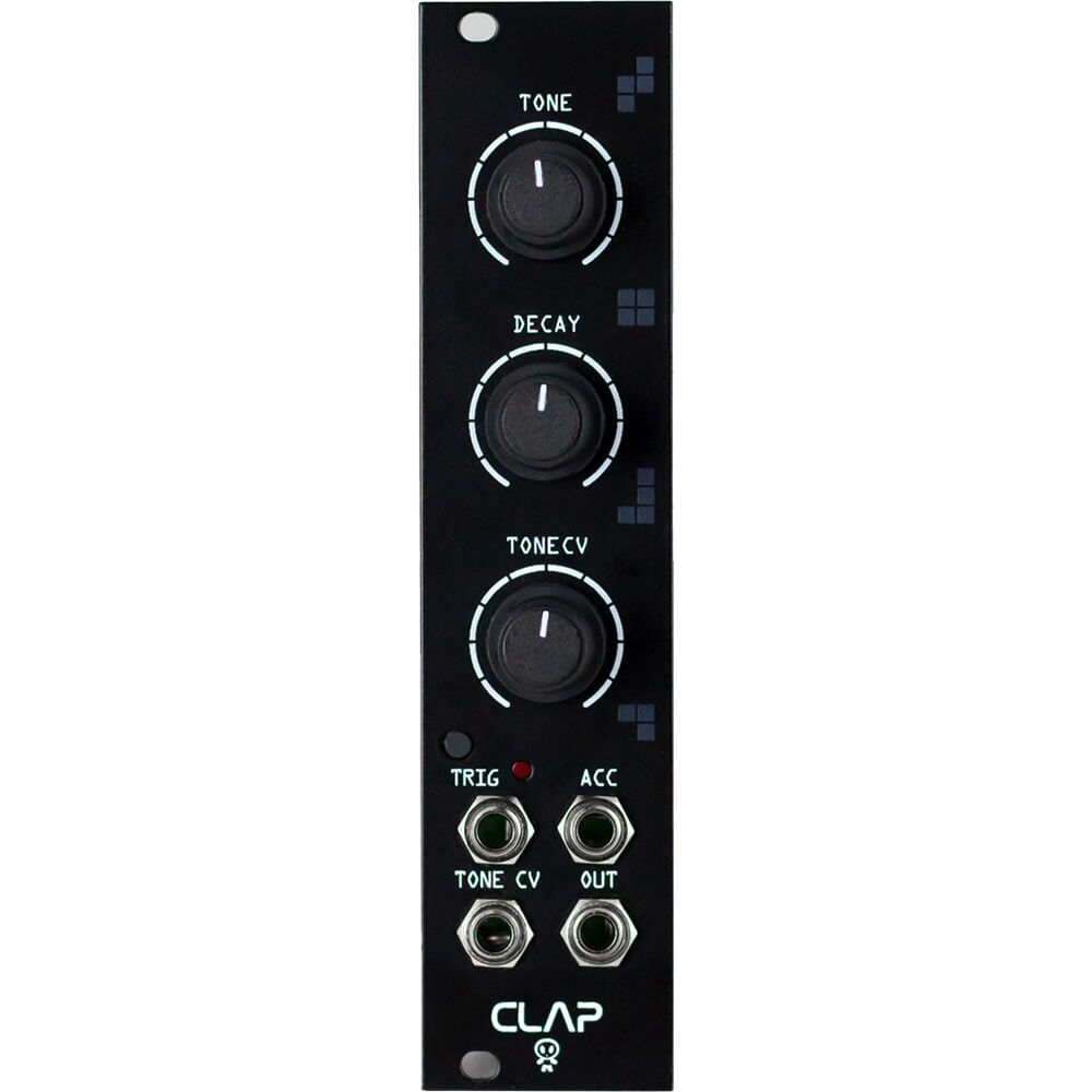Módulo Eurorack Erica Synths Clap (10 HP) - Clap Analógico Clásico, Sonido Agudo y Potente, Control