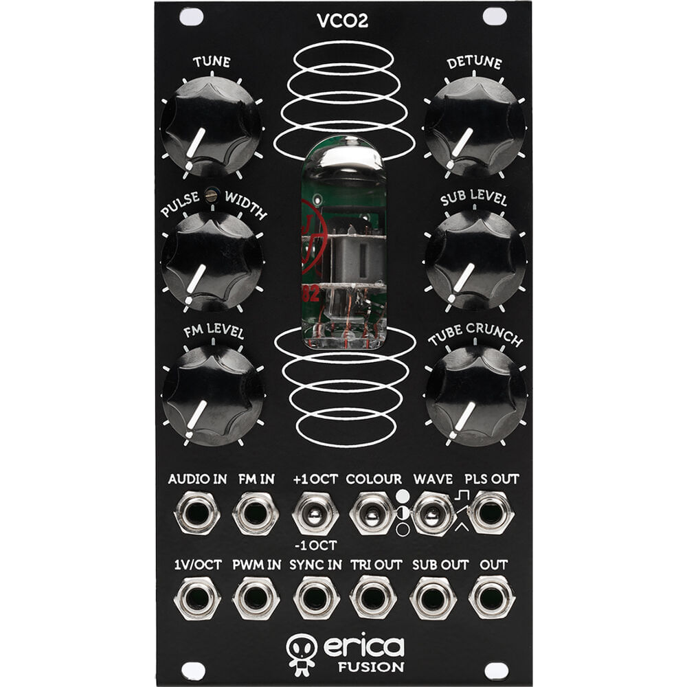 Módulo Eurorack Erica Synths Fusion VCO V2 (14 HP) - Diseño Analógico Completo, Seguimiento Óptimo,