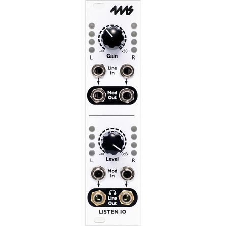 Módulo Eurorack 4ms Listen IO: Conversión de Señales y Monitoreo con LEDs 1774181-REG Módulo Eurorack 4ms Listen IO: Conversión de Señales y Monitoreo con LEDs 1774181-REG