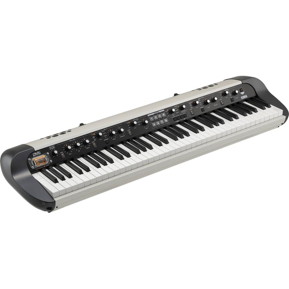 Korg SV-2S Piano de Escenario Vintage de 73 Teclas con Sistema de Altavoces (Crema) - Sonidos de Pia 1560301-REG Korg SV-2S Piano de Escenario Vintage de 73 Teclas con Sistema de Altavoces (Crema) - Sonidos de Pia 1560301-REG