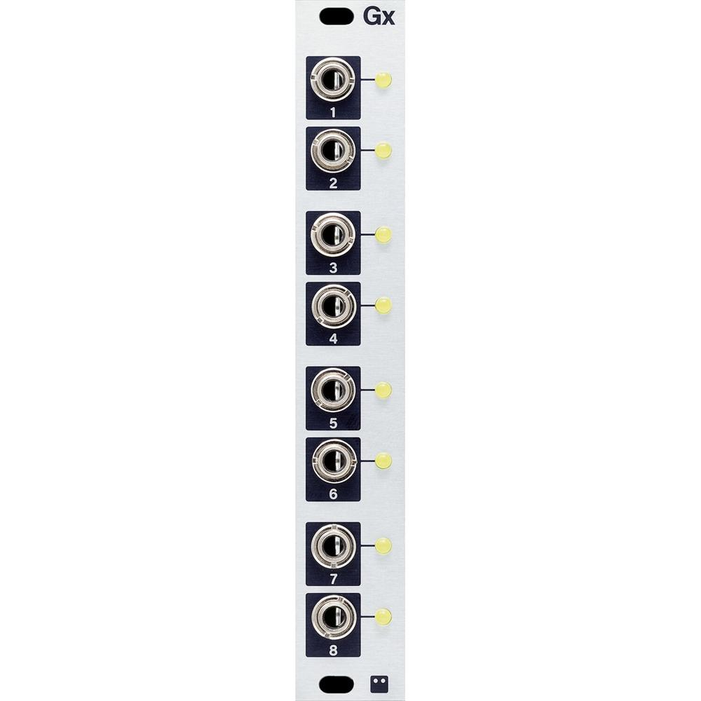 Módulo Eurorack IntelliJel Gx Gate Expander (4 HP) - Expansión para Metropolix y Quadrax, 8 Salidas