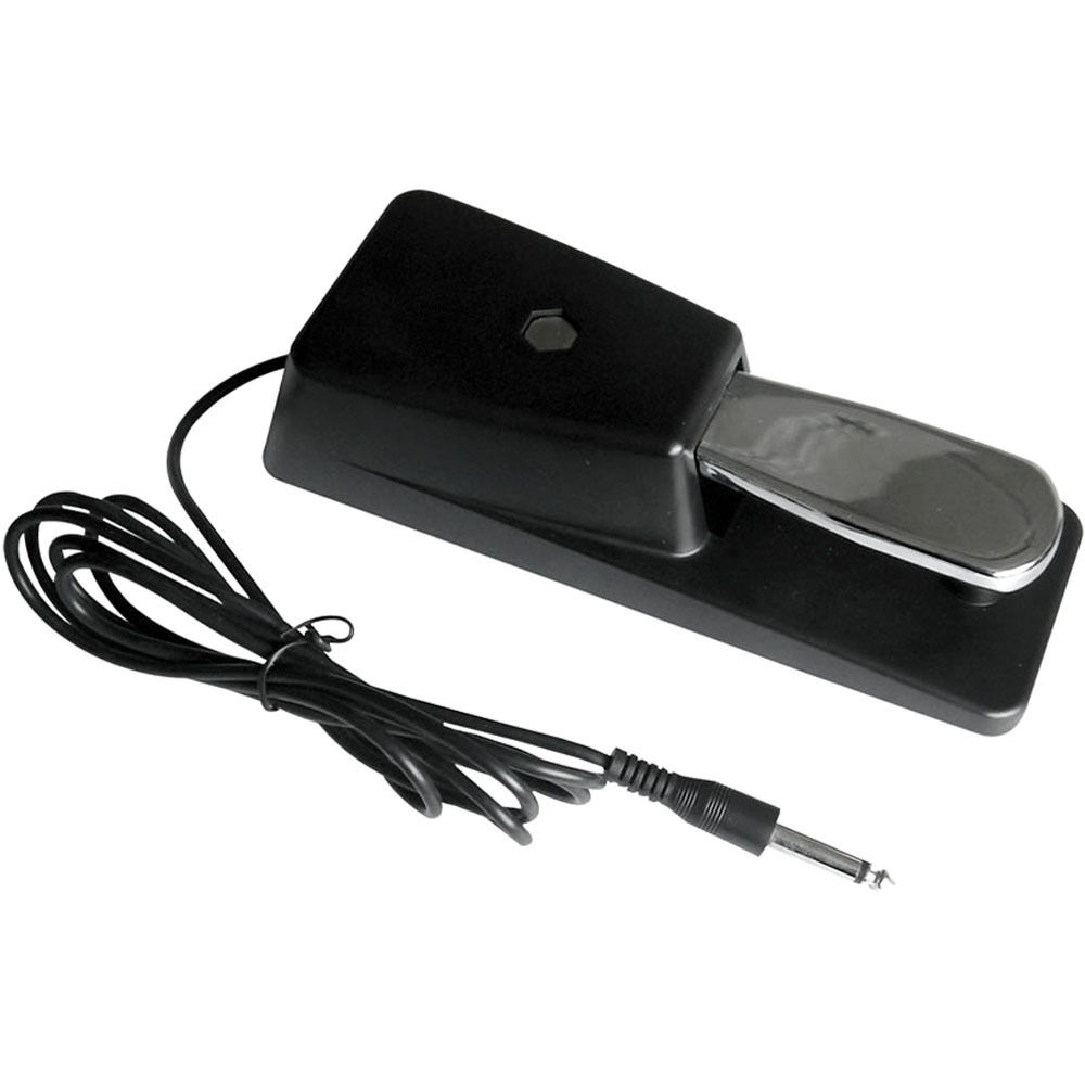 Pedal de Sostenido QuikLok PS-125 - Estilo Clásico, Cable de 6' con Conector de 1/4 Pedal de Sostenido QuikLok PS-125 - Estilo Clásico, Cable de 6' con Conector de 1/4