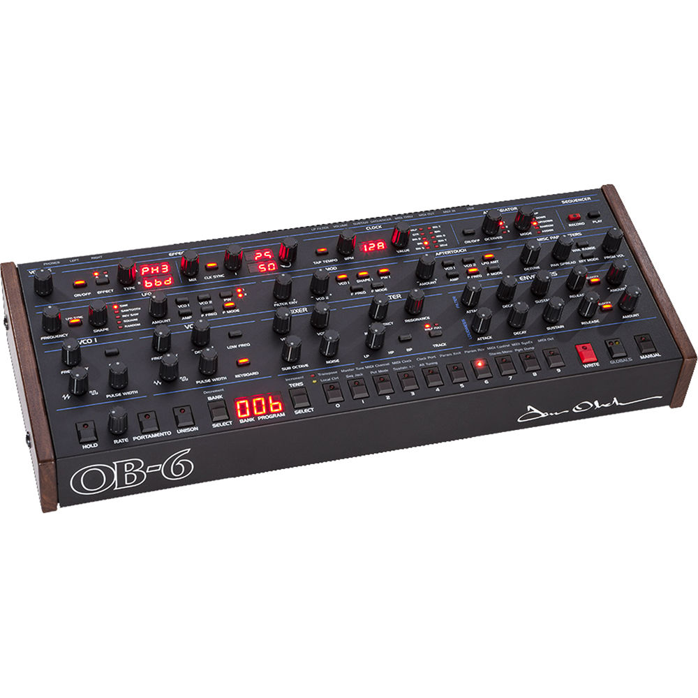Oberheim OB-6: Módulo Sintetizador Analógico Polifónico de 6 Voces con Filtros Resonantes y Efectos 1261973-REG Oberheim OB-6: Módulo Sintetizador Analógico Polifónico de 6 Voces con Filtros Resonantes y Efectos 1261973-REG