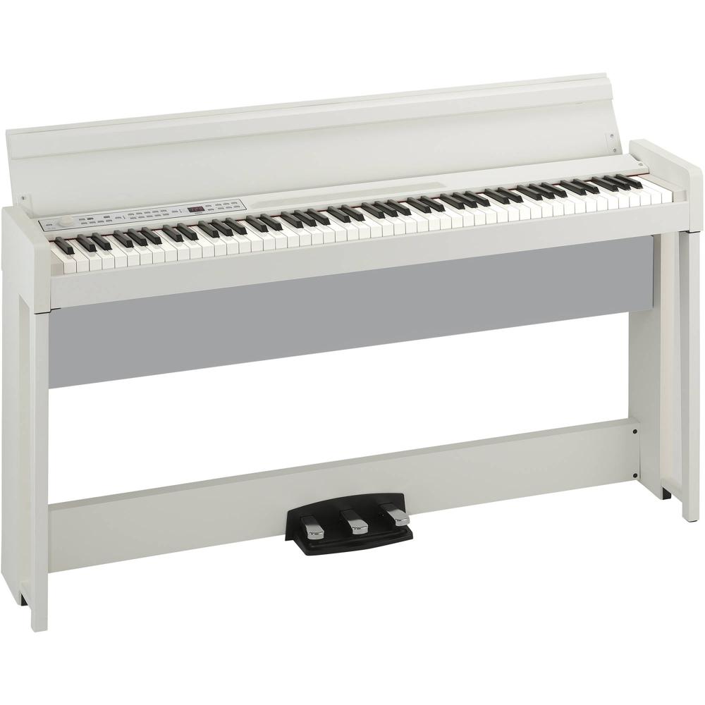 Piano Digital Korg C1 Air con Bluetooth (Blanco) - 88 Teclas Pesadas, Sonidos de Piano de Alemania y 1365116-REG Piano Digital Korg C1 Air con Bluetooth (Blanco) - 88 Teclas Pesadas, Sonidos de Piano de Alemania y 1365116-REG
