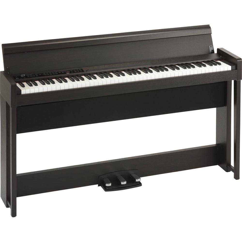 Piano Digital Korg C1 Air con Bluetooth (Marrón) - 88 Teclas Pesadas, Sonidos de Piano de Alemania y 1365115-REG Piano Digital Korg C1 Air con Bluetooth (Marrón) - 88 Teclas Pesadas, Sonidos de Piano de Alemania y 1365115-REG