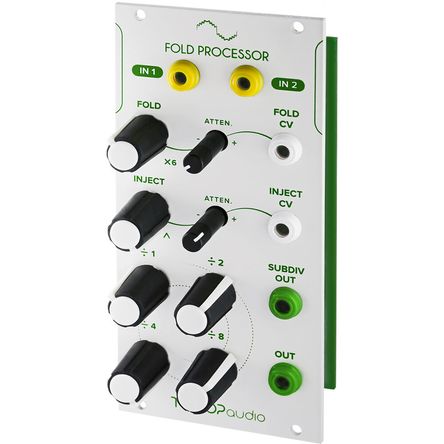 Módulo Eurorack TipTop Audio Fold Processor (12 HP, Blanco) - Multiplicador de Onda y Generador de S 1786799-REG Módulo Eurorack TipTop Audio Fold Processor (12 HP, Blanco) - Multiplicador de Onda y Generador de S 1786799-REG