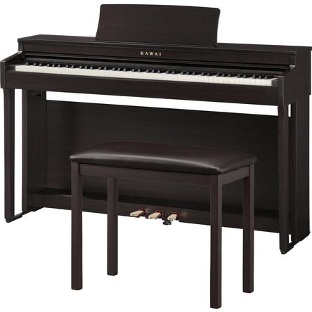 Piano Digital Kawai CN201 con Banco a Juego (Palosanto Premium) - Ideal para Principiantes e Interme 1762668-REG