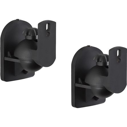 Soporte de Pared Universal para Altavoces Mount-It! Doble de Bajo Perfil con Inclinación y Pivotació 1681053-REG