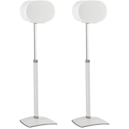 Soporte de Piso Ajustable SANUS para Altavoces Sonos Era 300 (Blanco, Par) - Altura Ajustable de 25. 1765507-REG