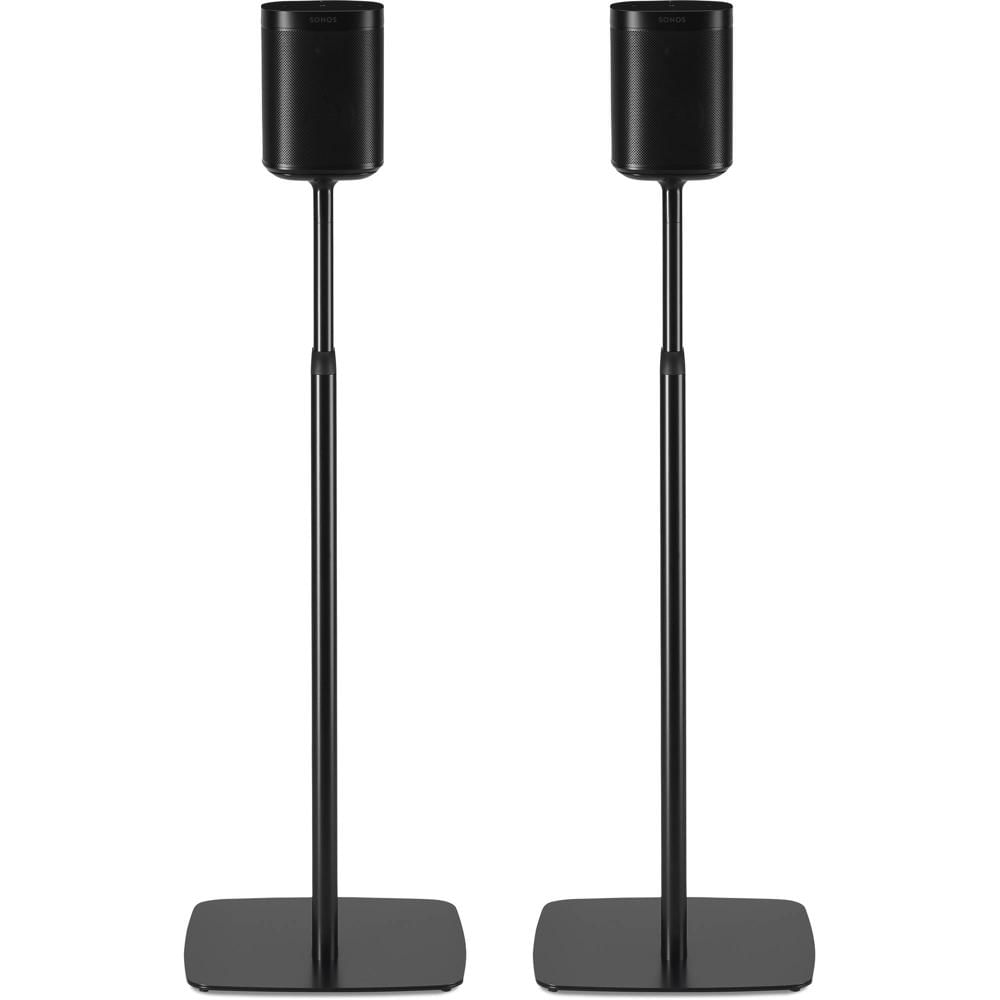 Soportes de Suelo Ajustables FLEXSON para Sonos One o PLAY:1 (Negro, Par) 1444028-REG Soportes de Suelo Ajustables FLEXSON para Sonos One o PLAY:1 (Negro, Par) 1444028-REG