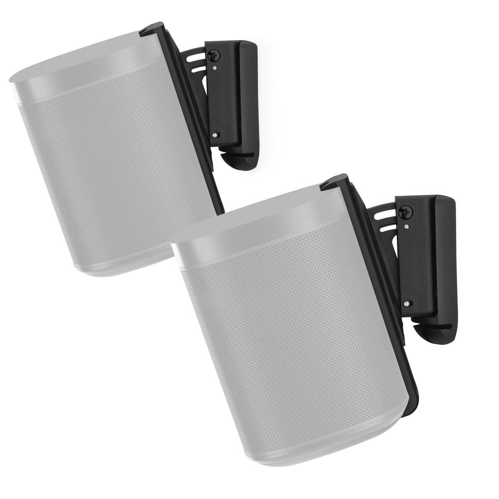 Soportes de Pared FLEXSON S1-WMX2 para Sonos One (Negro, Par) - Diseñados Específicamente, Inclinaci 1368465-REG Soportes de Pared FLEXSON S1-WMX2 para Sonos One (Negro, Par) - Diseñados Específicamente, Inclinaci 1368465-REG