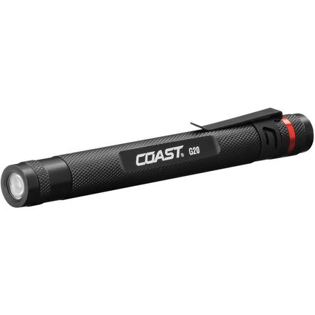 Luz de Inspección LED COAST G20 (Negro) - Cuerpo de Aluminio Anodizado, Compacta y Ligera, Interrupt 1632143-REG