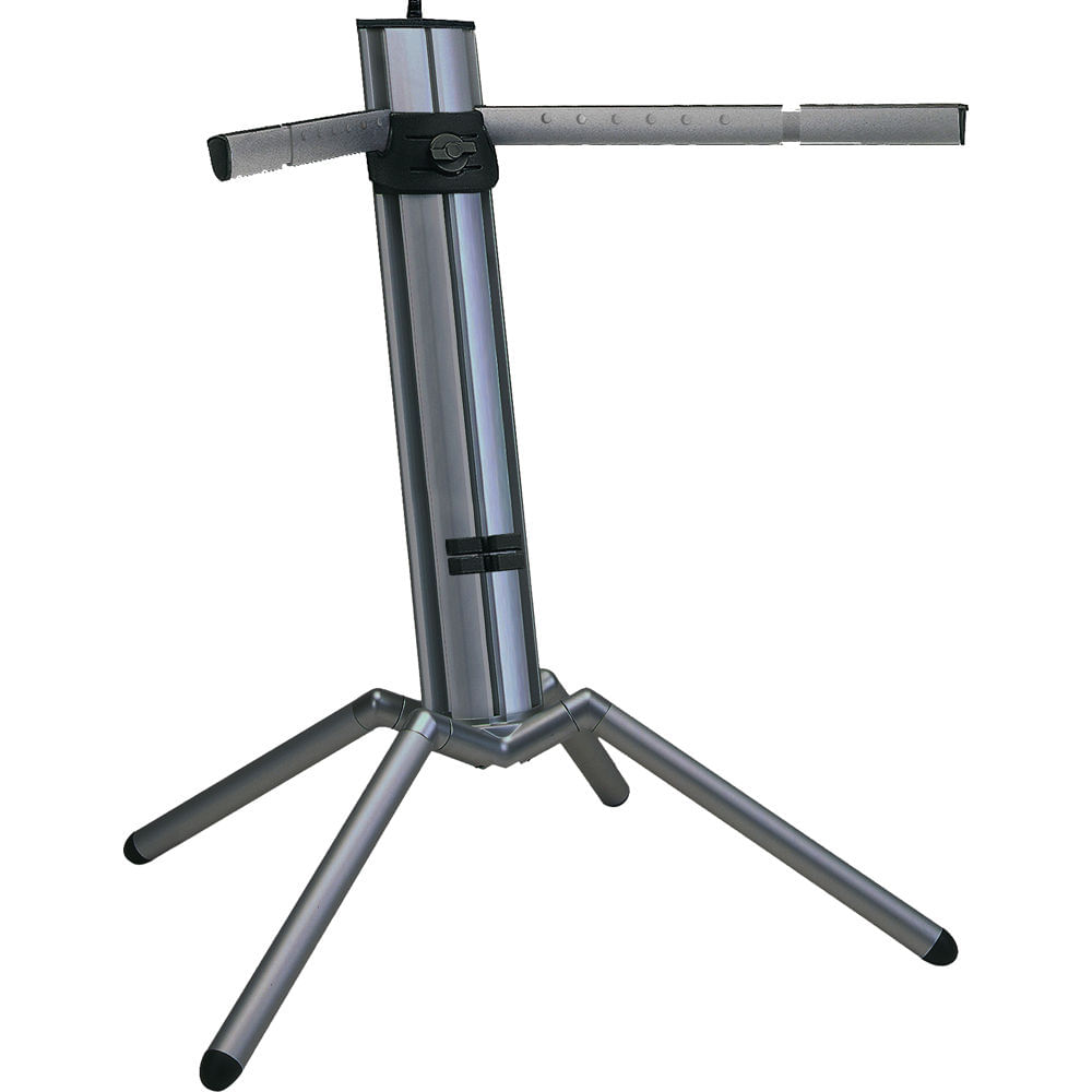 Soporte de Teclado K&M 18840 Baby Spider Pro (Aluminio Negro) - Brazo de Soporte Doble, Altura Ajust 695191-REG Soporte de Teclado K&M 18840 Baby Spider Pro (Aluminio Negro) - Brazo de Soporte Doble, Altura Ajust 695191-REG
