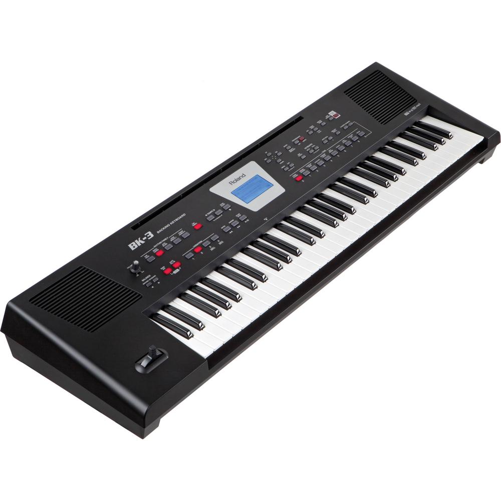 Teclado de Acompañamiento Roland BK-3 de 61 Teclas (Negro) - Ideal para Principiantes, 851 Sonidos, 1672494-REG Teclado de Acompañamiento Roland BK-3 de 61 Teclas (Negro) - Ideal para Principiantes, 851 Sonidos, 1672494-REG