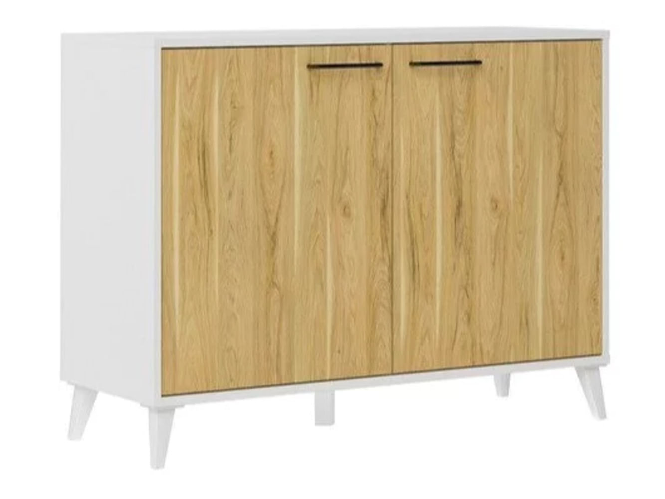 Aparador Moderno 2 puertas Agapita color Blanco/Duna TU MESITA