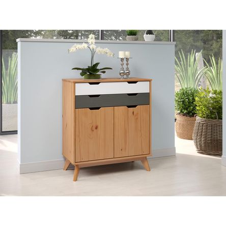 Aparador Minimalista 2 puertas 2 cajones Nancy Multicolor TU MESITA Aparador Minimalista 2 puertas 2 cajones Nancy Multicolor TU MESITA