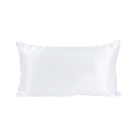 Cojín Rectangular de Seda Nienna Home Color Blanco