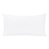 Cojín Rectangular de Lino Nienna Home Color Blanco