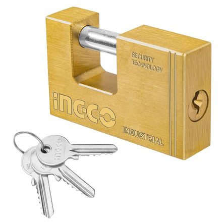 Candado Jumbo Ingco 80mm DBBPL0802 Candado Jumbo Ingco 80mm DBBPL0802
