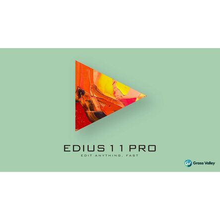 Actualización de Software de Edición de Video Grass Valley EDIUS 11 Pro desde EDIUS X Pro / Workgrou 1791869-REG Actualización de Software de Edición de Video Grass Valley EDIUS 11 Pro desde EDIUS X Pro / Workgrou 1791869-REG