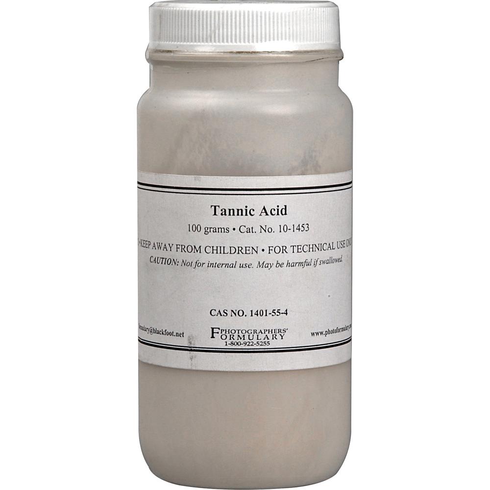 Ácido Tánico Photographers' Formulary (100g) - Reductor Común y Preparación de Placas Secas para Pro 124125-REG Ácido Tánico Photographers' Formulary (100g) - Reductor Común y Preparación de Placas Secas para Pro 124125-REG