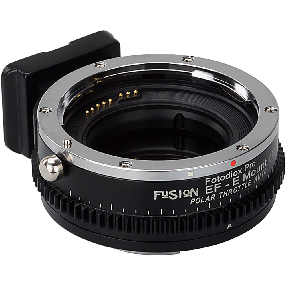 Adaptador Automático FotodioX Vizelex para Lentes Canon EF a Cámaras Sony E con Filtro Polarizador C 1413558-REG Adaptador Automático FotodioX Vizelex para Lentes Canon EF a Cámaras Sony E con Filtro Polarizador C 1413558-REG
