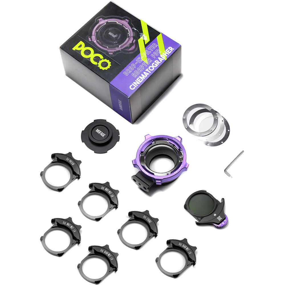 Adaptador de Montura de Lente MOFAGE POCO Drop-In Avanzado (Canon RF a PL) con Filtros Intercambiabl 1775436-REG Adaptador de Montura de Lente MOFAGE POCO Drop-In Avanzado (Canon RF a PL) con Filtros Intercambiabl 1775436-REG