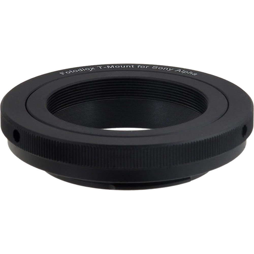 Adaptador de Montura FotodioX para Lentes T-Mount T/T-2 a Cuerpo de Cámara SLR Sony Alpha A-Mount (y 1413545-REG Adaptador de Montura FotodioX para Lentes T-Mount T/T-2 a Cuerpo de Cámara SLR Sony Alpha A-Mount (y 1413545-REG