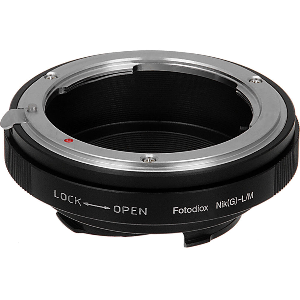 Adaptador de Montura FotodioX para Lentes Nikon G-Type F a Cámaras Leica M - Control de Diafragma In 1238915-REG Adaptador de Montura FotodioX para Lentes Nikon G-Type F a Cámaras Leica M - Control de Diafragma In 1238915-REG
