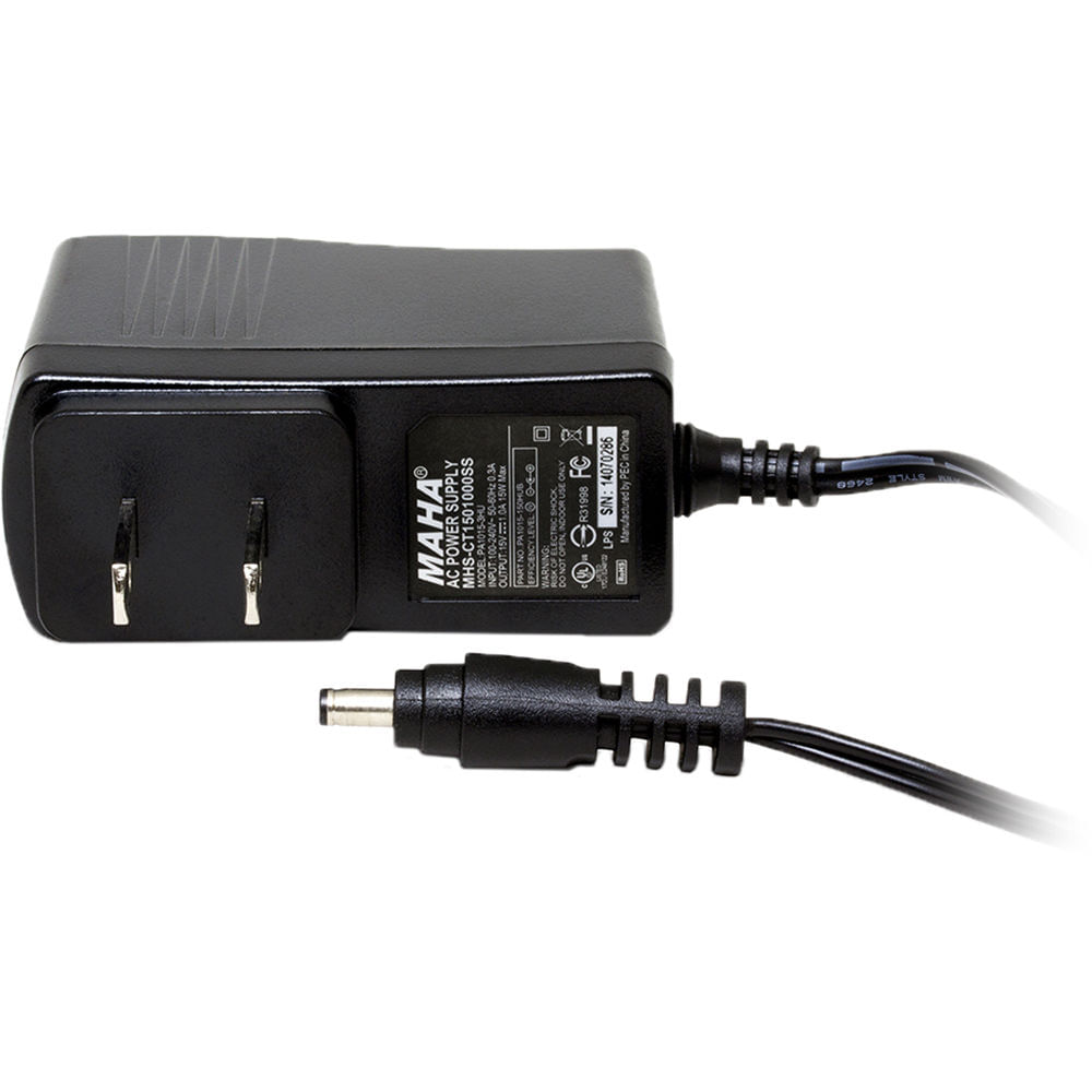 Adaptador de Poder Powerex MHS-CT1501000US para Cargador MH-C1090F - Proporciona Energía AC al Carga 1486272-REG Adaptador de Poder Powerex MHS-CT1501000US para Cargador MH-C1090F - Proporciona Energía AC al Carga 1486272-REG