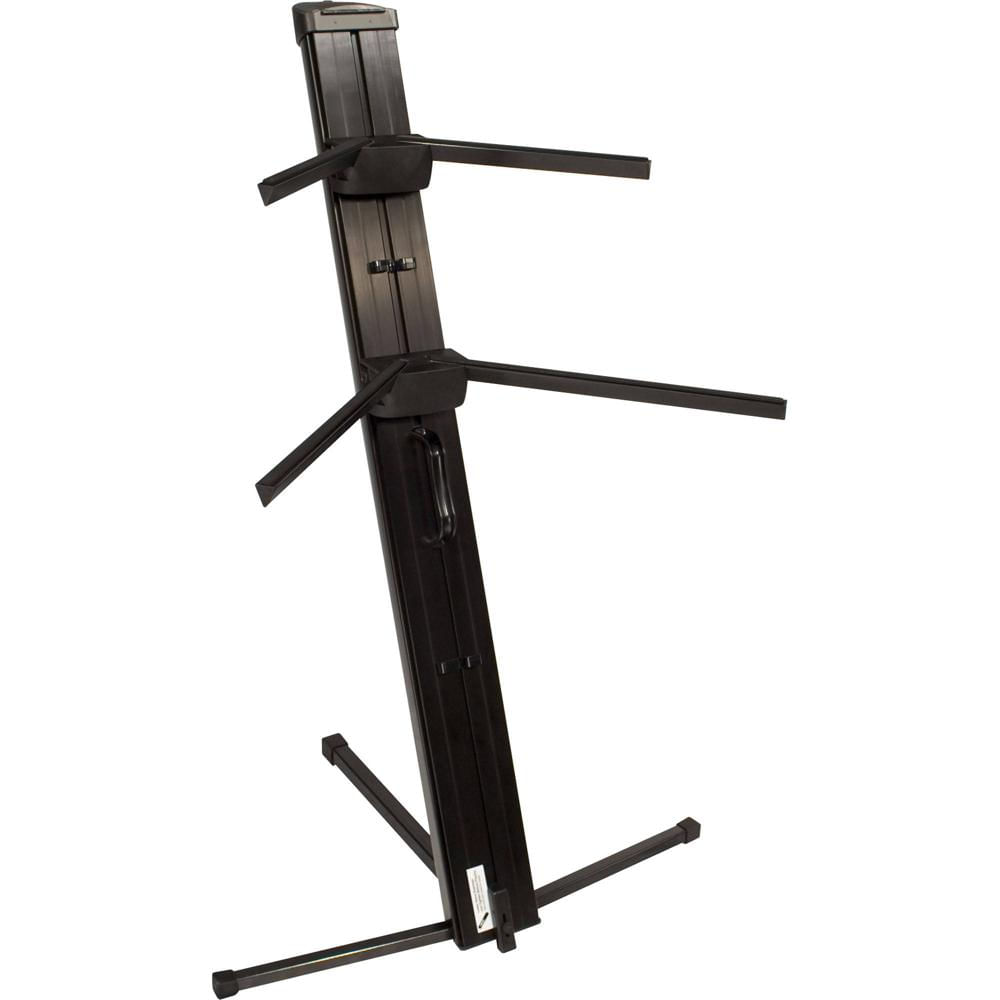Soporte de Teclado Ultimate Support APEX AX-48 Pro (Negro) - Montaje y Desmontaje Fácil, Ranura para 673407-REG Soporte de Teclado Ultimate Support APEX AX-48 Pro (Negro) - Montaje y Desmontaje Fácil, Ranura para 673407-REG