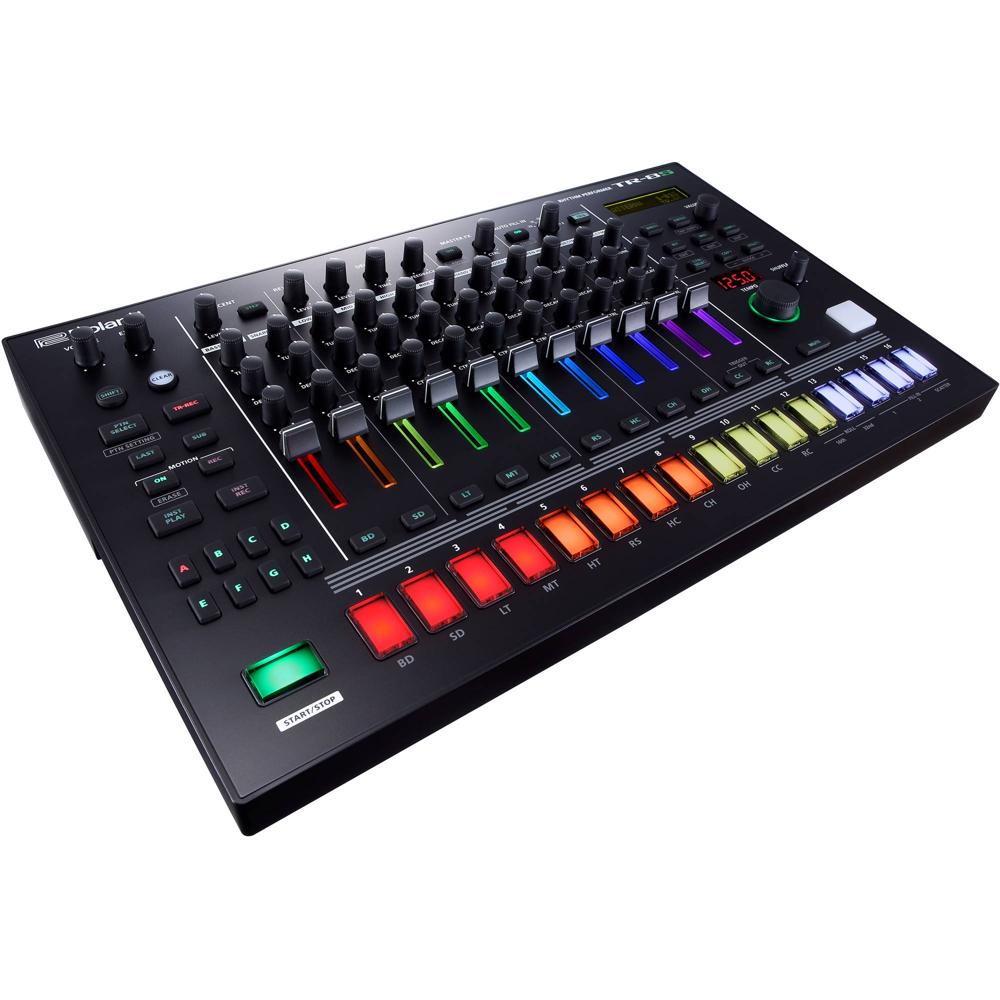 Roland AIRA TR-8S: Performer de Ritmo con Modelos de Máquina 808, 606, 909, 707 y 727, 128 Kits de B