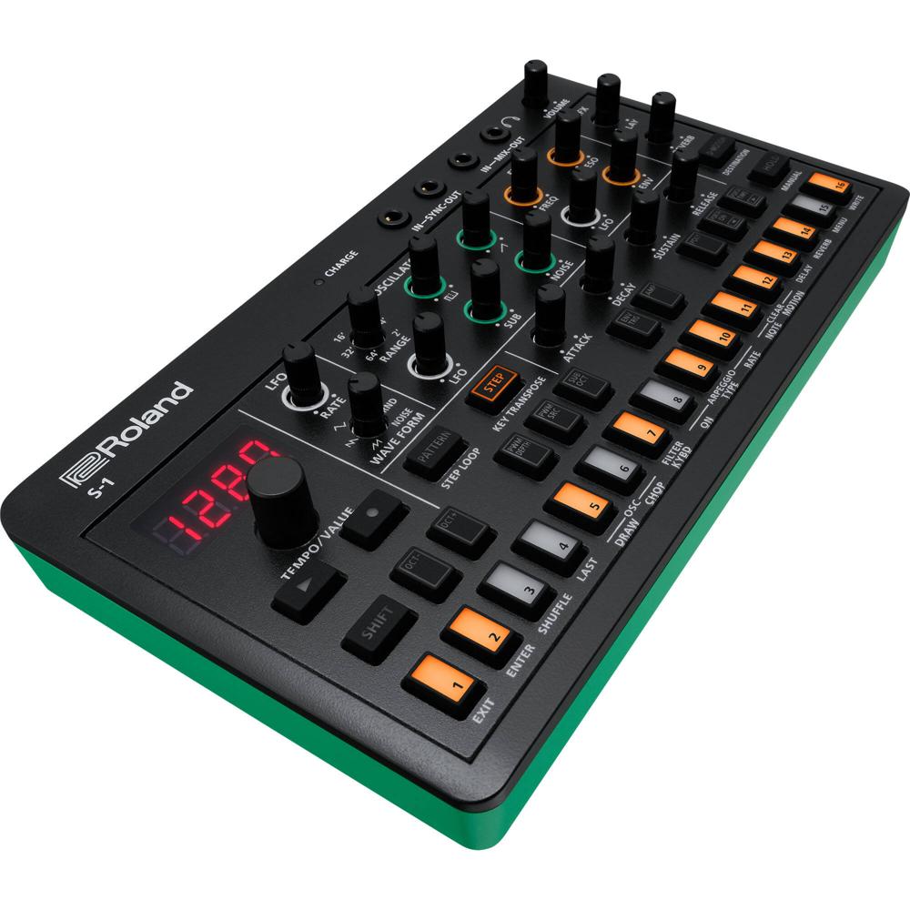 Roland AIRA Compact S-1 Tweak Synth: Sintetizador Polifónico con Tecnología ACB, Secuenciador de 64